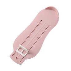 발눈금자 액세서리 범용 도구 신발 눈금자 발 게이지 측정 플라스틱 실용적인 유용한, Pink, 1개