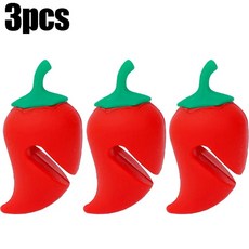 실리콘 냄비 뚜껑 거치대 유출 방지 랙 리프팅 당기기 끌기 당김, 1개, 7.3PCS-Pepper