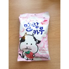 롯데 말랑카우 딸기우유 79g