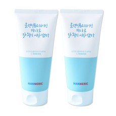 매너릭 남자 폼클렌징&쉐이빙 2개 남성화장품 올인원