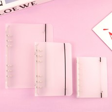 투명 6공다이어리 다꾸 만년 바인더, A7