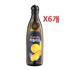 카놀라유라이트900ml/백설-6개, 6개, 900ml