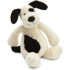 젤리캣 바쉬풀 블랙앤크림 퍼피 강아지앉은자세 15cm 수면 애착인형 Jellycat