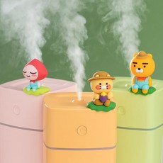 더블유아이 카카오프렌즈 데일리 LED 무드등 가습기 500ml, WKFHF-RYAN, 라이언