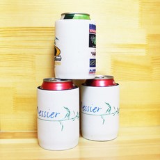 로고 네오프렌 스터비 홀더 맥주 캔 쿨러 승화 백 웨딩 50, YELLOW, 1개