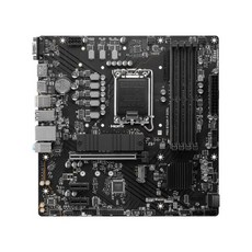 MSI PRO B760M-P DDR4 마더보드 LGA 1700 지지대 i9-14900KS i7-14700KF i5-13600 CPU DDR5 4800MHz 128GB, 한개옵션0 - 14900ks