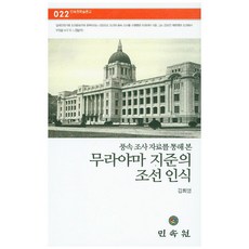 풍속 조사 자료를 통해 본 무라야마 지준의 조선 인식, 민속원 민속원
