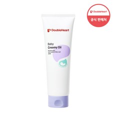 더블하트 대용량 베이비 크리미 오일 무향, 250ml, 1개
