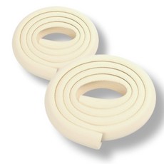 봉봉 모서리보호대 충격흡수 쿠션라인형 2p, bb-화이트(White), 2개
