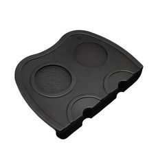 커피 포타필터 바닥 필터 거치대 클래식 원목 손잡이 바리스타 도, 13.Tamper Mat, 1개