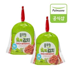 [풀무원] 톡톡 전라도식 썰은김치 (900g)x2개, 900g, 2개