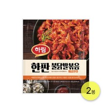 하림 IFF한판 불닭발볶음(매콤한맛) 300g 2봉, 2개