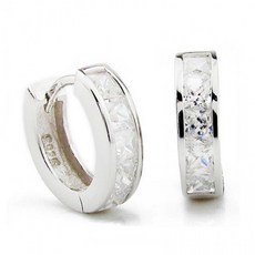 골든듀화이트블룸귀걸이