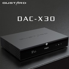 GUSTARD DAC-X30 브리지 네트워크 스트리밍 디코더 ESS9039SPRO X 4 DAC 지원 ROON Airplay UPnP NAA Spotify 프리앰프, Black - DAC