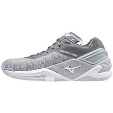 Mizuno 미즈노 여성 웨이브 스텔스 네오 핸드볼 슈즈-120605, 01.회색