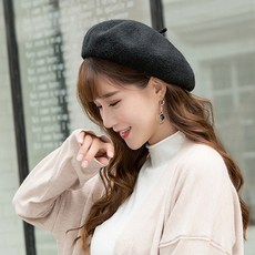 젬블링 여성 화가모자 빵모자 베레모