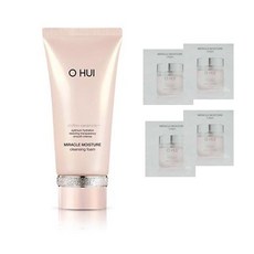 오휘 미라클 모이스처 클렌징 폼 160ml+미라클크림 20장 증정, 1개, 160ml