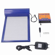 병아리 산란 조립식 농장 동물 용품 배터리 문 오프너 타이머 100 ‑ 240V 가금류, 03 EU Plug, 1개