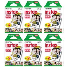 Fujifilm Instax Mini Instant Film (6 Twin Packs 120 Total Pictures) for Instax Cameras, 본문참고, Fujifilm Instax Mini Instant Film (6 Twin Packs, 120 Total Pictures) for Instax Cameras