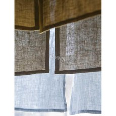 전통조각보 모시 파티션 조각보 공간 한옥 인테리어, 생강 노란색 높이 80x90cm