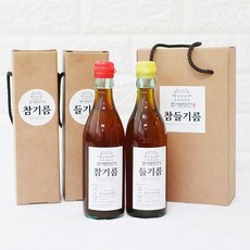 경기방앗간 참기름 들기름 350ml, 참기름 350ml