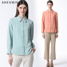 쉬즈미스블라우스
 쉬즈미스 베이직 에센셜 셔츠 택가격 138000원