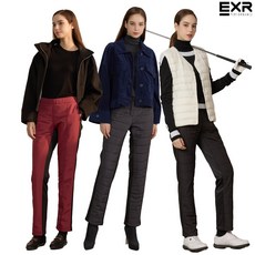 [EXR] 여성 퀼팅 패딩팬츠 골프바지 골프웨어 패딩바지 기모팬츠 겨울팬츠 겨울바지
