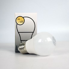 일광전구 LED G50 전구색 3000K 4W E26 인테리어 포인트, 1개