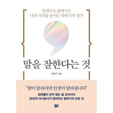 말을 잘한다는 것 : 일에서도 삶에서도 나의 가치를 높이는 말하기의 정석, 정연주 저, 세종서적