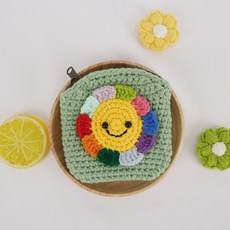 뜨개질카드지갑완제품