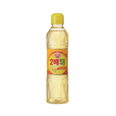 오뚜기 2배 양조식초, 500ml, 20개