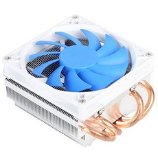Silverstone Tek Low-Profile Heatsink CPU Cooler wi Silverstone Tek 로우 프로파일 히트싱크 CPU 쿨러 92mm PWM 팬, Low Profile Cooler, 1개