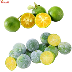 Vmart 베트남 냉동 깔라만시 Frozen kumquats TRAI TAC TRAI QUAT, 1개, 400g