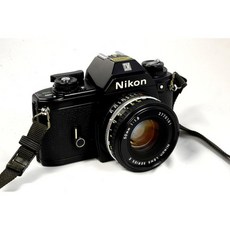 SLR 카메라 빈티지 니콘 Em 35mm 필름 본체 W렌즈 50mm