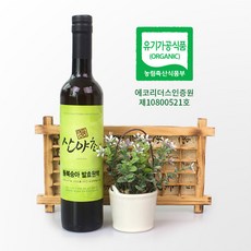 개복숭아 효소 발효액 유기농 이의영 산야초 효소 500ml 돌복숭아