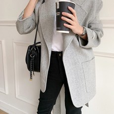 더라벨 / [더라벨]르메르 울 핸드메이드코트(2 color)