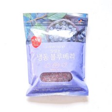 CJ 이츠웰 냉동블루베리, 3개, 1kg