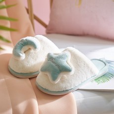 털슬리퍼 면슬리퍼 여성겨울 귀여운 학생기숙사 실내 커플용품 가정용 가을겨울 보온 모직 남성