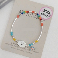 키즈실버팔찌