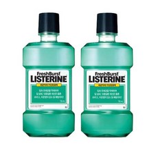 리스테린 후레쉬 버스트 구강청결제, 750ml, 2개