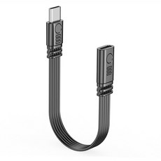 5-200cm C타입~C타입 변환어댑터 케이블 컨버터 전선 지원 45W 충전 및 480Mbps 데이터 전송, 나는 남자에게 남자에게 남성, 1m, 1개