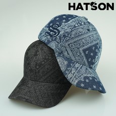 [햇츠온]H2132-020 HatsON 브랜드 남자 여자 사계절 코튼 스트럭쳐 볼캡 챙 야구 캡 모자 AA