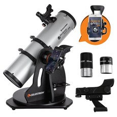 Celestron StarSense Explorer 150mm 탁상용 돕소니언 스마트폰 앱 지원 망원경 앱과 함께 작동하여 성운 행성 등을 찾을 수 있습니다 폰안드로이드 호환