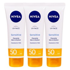 니베아 선 센서티브 페이스 선크림