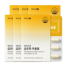 [미리]데이즈온 금은화추출물 450mg30정6박스(6개월), 6개