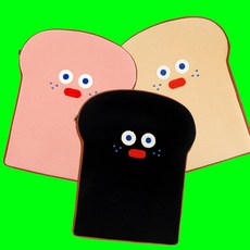 ROMANE 식빵파우치 브런치브라더 쉐입 13인치 노트북 태블릿PC 가방 핸디 랩탑 맥북 노트북9 그램파우치, [식빵파우치] 스트로베리토스트