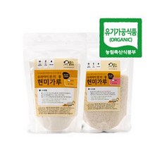 윤성커뮤니케이션 FC 착한가격 유기농우리아이 한끼현미가루 4-6개월 실속형 이유식용쌀 가루