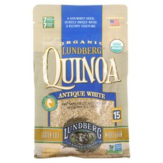 Lundberg Organic Quinoa Antique White 1 lb (454 g) 1팩, 454g, 1개