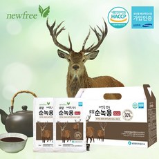 로얄 자연을 담은 순녹용 골드 70ml x 30포 x 2박스 총60포 러시아산 녹용혼합 추출 농축액 90% 함유 8가지 한방 원료, 2개, 단품