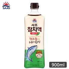 사조 참치액 칼칼한맛 900mLx2병/조미료/액젓/매운맛, 2병, 900ml